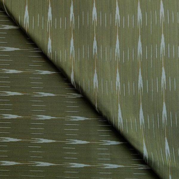 Ikat Stoff aus Indien – OLIVE